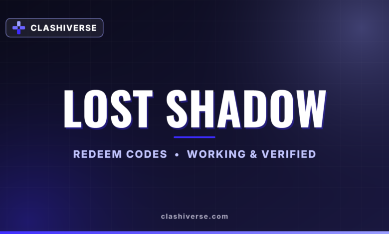 List of All Lost Shadow Codes-updated