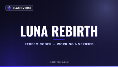List of All Luna Rebirth Codes-updated