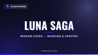 List of All Luna Saga Codes-updated