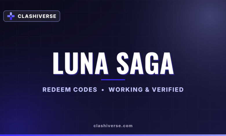 List of All Luna Saga Codes-updated