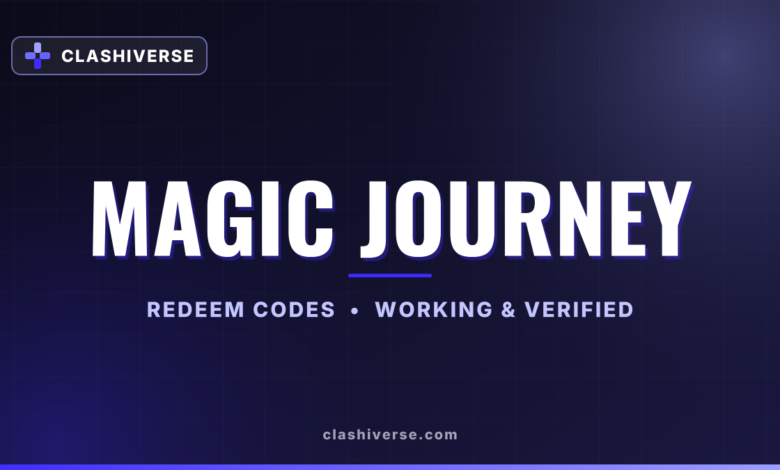 List of All Magic Journey Codes-updated
