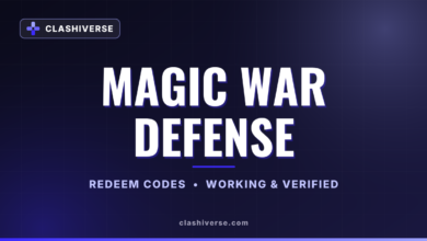 Magic War Defense codes