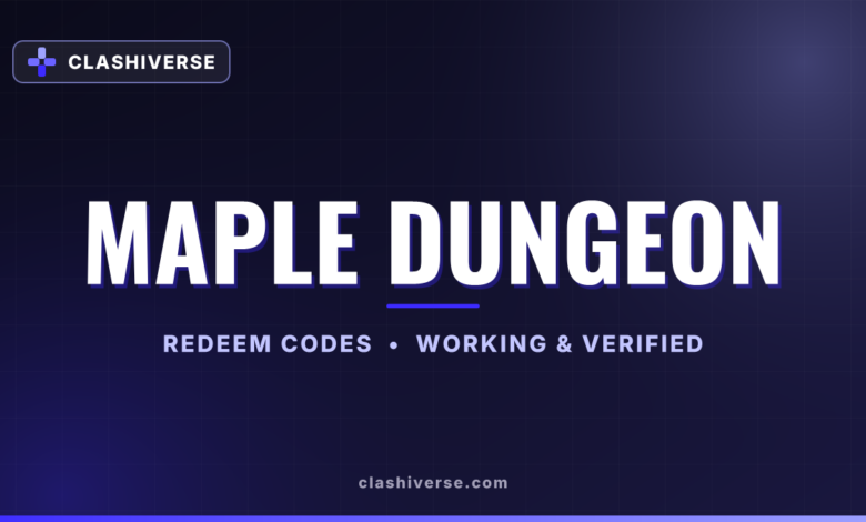 Maple Dungeon codes