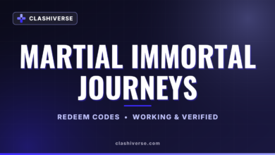 Martial Immortal Journeys codes