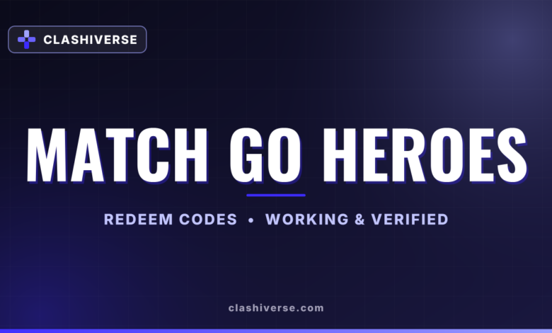 Match Go Heroes codes