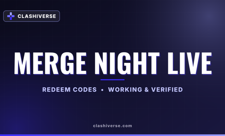 Merge Night Live codes