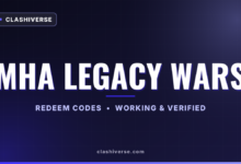 List of All MHA Legacy Wars Codes-updated