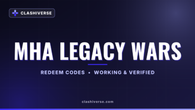 List of All MHA Legacy Wars Codes-updated