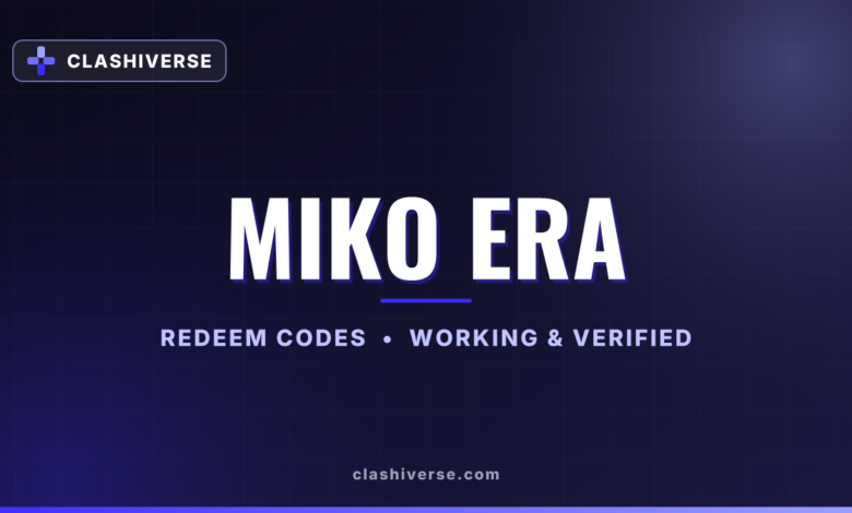 List of All Miko Era Codes-updated