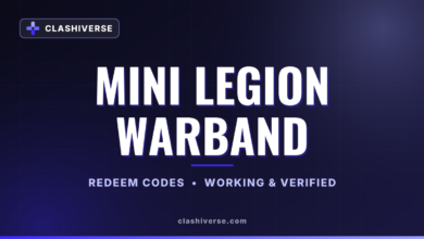 Mini Legion Warband codes