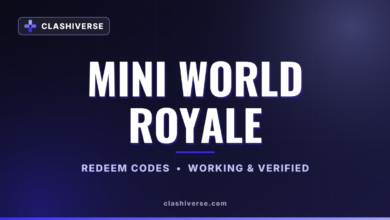 Mini World Royale codes