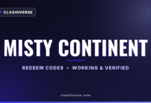 List of All Misty Continent Codes-updated