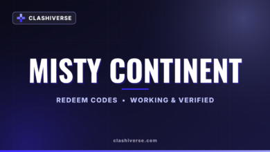 List of All Misty Continent Codes-updated