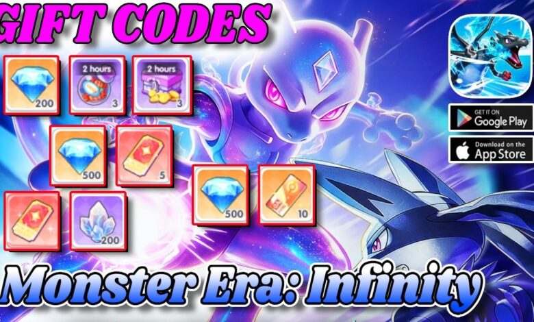 List of All Monster Era: Infinity Codes-updated