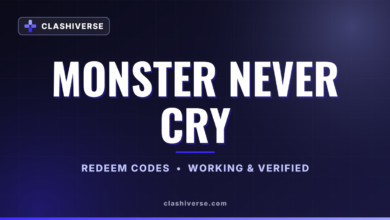 List of All Monster Never Cry Codes-updated