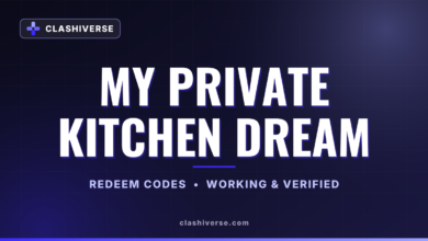 My Private Kitchen Dream codes