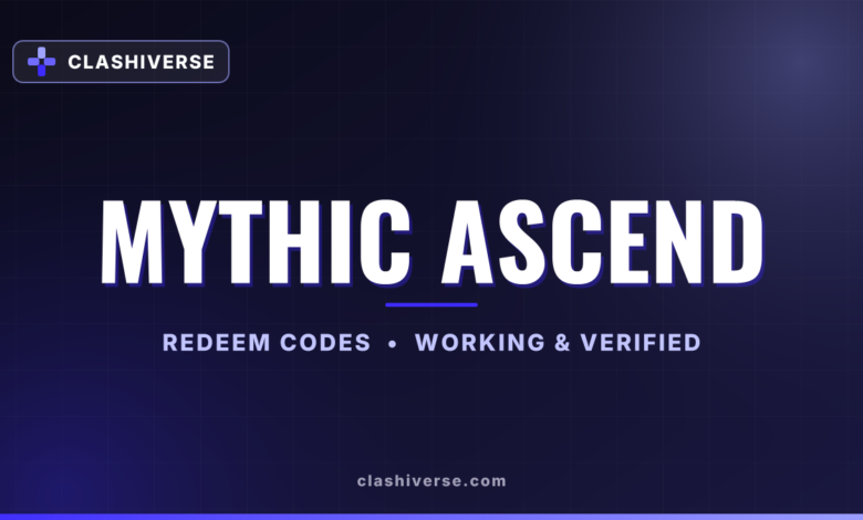 Mythic Ascend codes