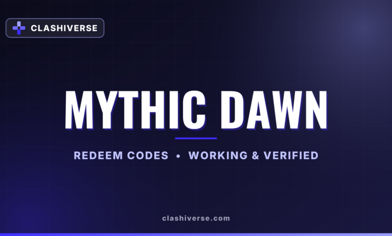 Mythic Dawn codes