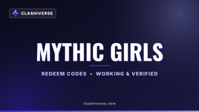 List of All Mythic Girls Codes-updated