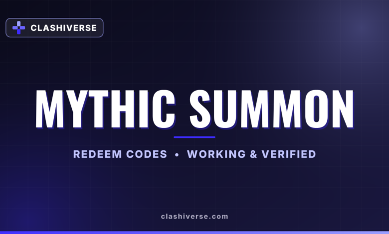 List of All Mythic Summon Codes-updated
