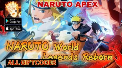 List of All NARUTO Apex Codes-updated