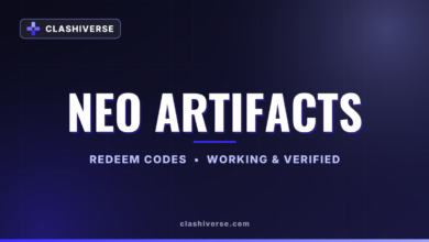 Neo Artifacts codes