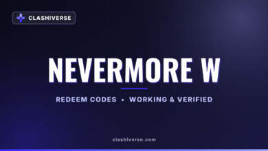 List of All Nevermore W Codes-updated