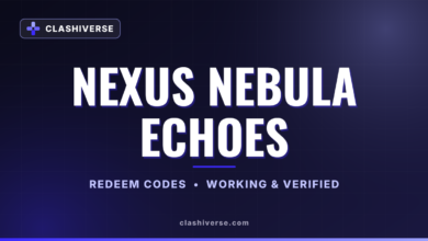 Nexus Nebula Echoes codes