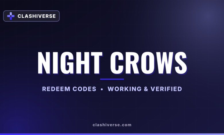 List of All Night Crows Codes-updated
