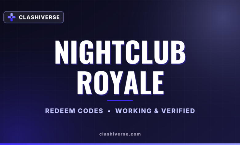 List of All Nightclub Royale Codes-updated