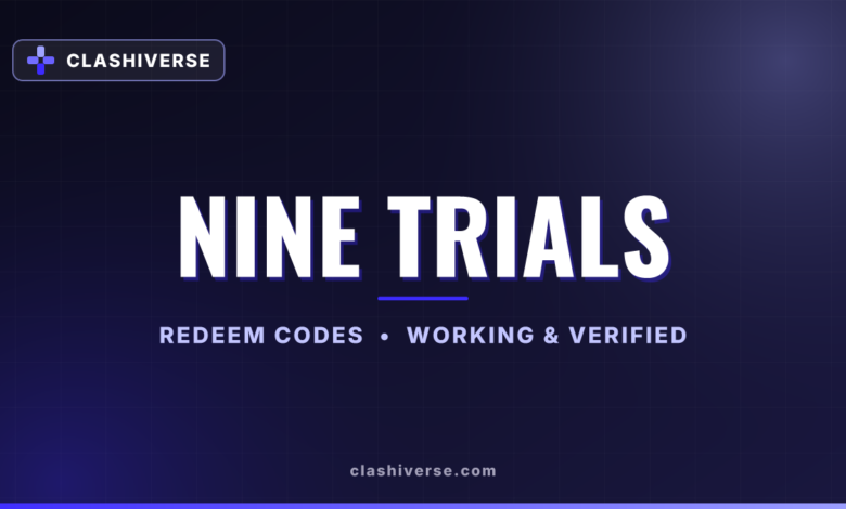 List of All Nine Trials Codes-updated