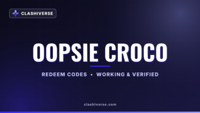 Oopsie Croco codes
