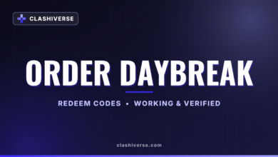 Order Daybreak codes