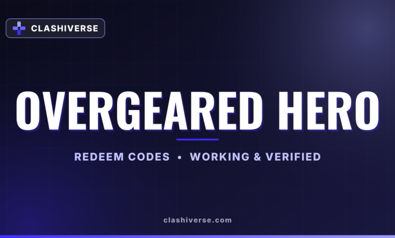 Overgeared Hero codes