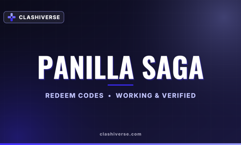 List of All Panilla Saga Codes-updated