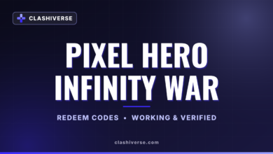 List of All Pixel Hero Infinity War Codes-updated