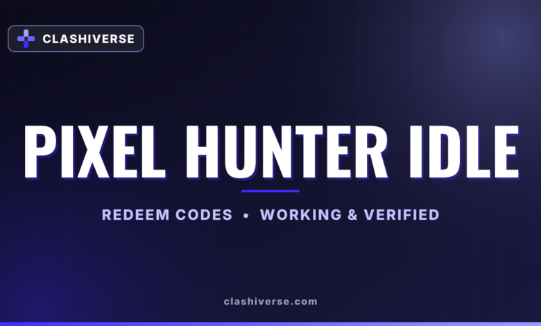 List of All Pixel Hunter Idle Codes-updated