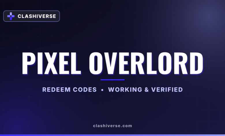 List of All Pixel Overlord Codes-updated