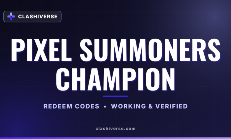 Pixel Summoners Champion codes