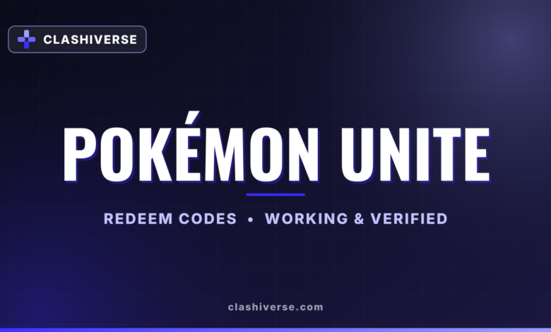 List of All Pokémon Unite Codes-updated