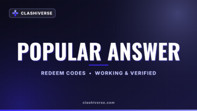 List of All Popular Answer Codes-updated