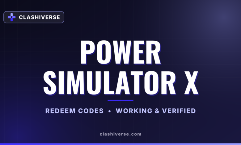 Power Simulator X codes