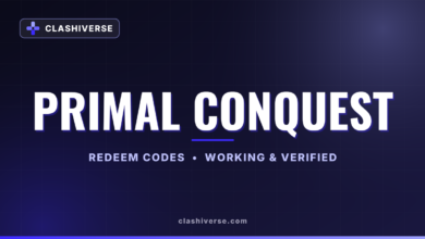 List of All Primal Conquest Codes-updated