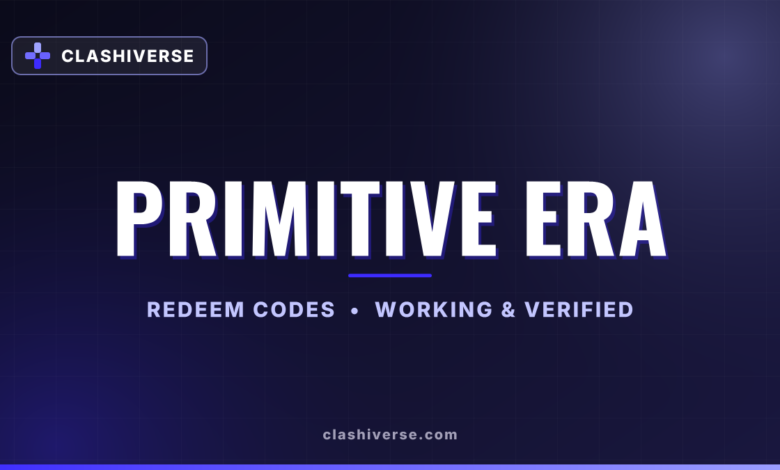 List of All Primitive Era Codes-updated