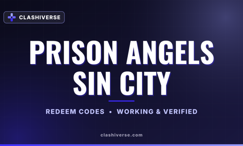 Prison Angels Sin City codes