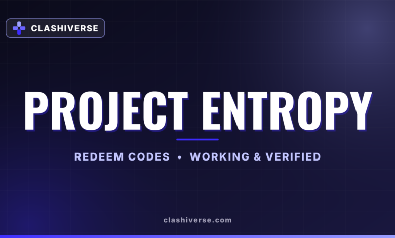 List of All Project Entropy Codes-updated