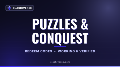 List of All Puzzles & Conquest Codes-updated