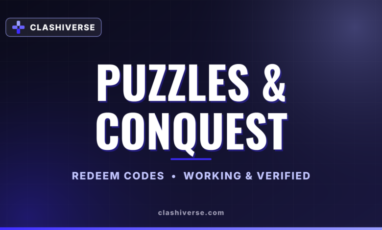 List of All Puzzles & Conquest Codes-updated