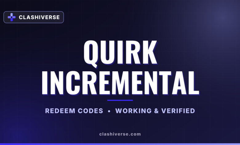 Quirk Incremental codes