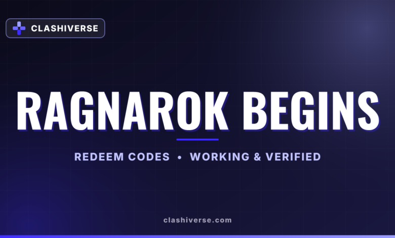 List of All Ragnarok Begins Codes-updated